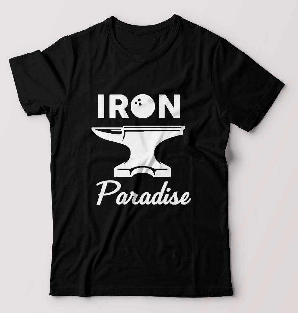 Iron Paradise T-Shirt for Men-Black-Ektarfa.online