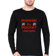 Load image into Gallery viewer, Ronnie O&#39;Sullivan Snooker Full Sleeves T-Shirt for Men-Black-Ektarfa.online
