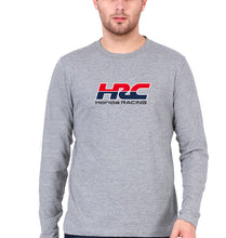 Load image into Gallery viewer, Honda Racing Full Sleeves T-Shirt for Men-Grey Melange-Ektarfa.online
