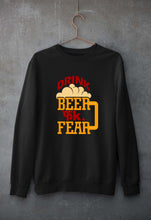 Load image into Gallery viewer, Beer Roma Unisex Sweatshirt for Men/Women-S(40 Inches)-Black-Ektarfa.online
