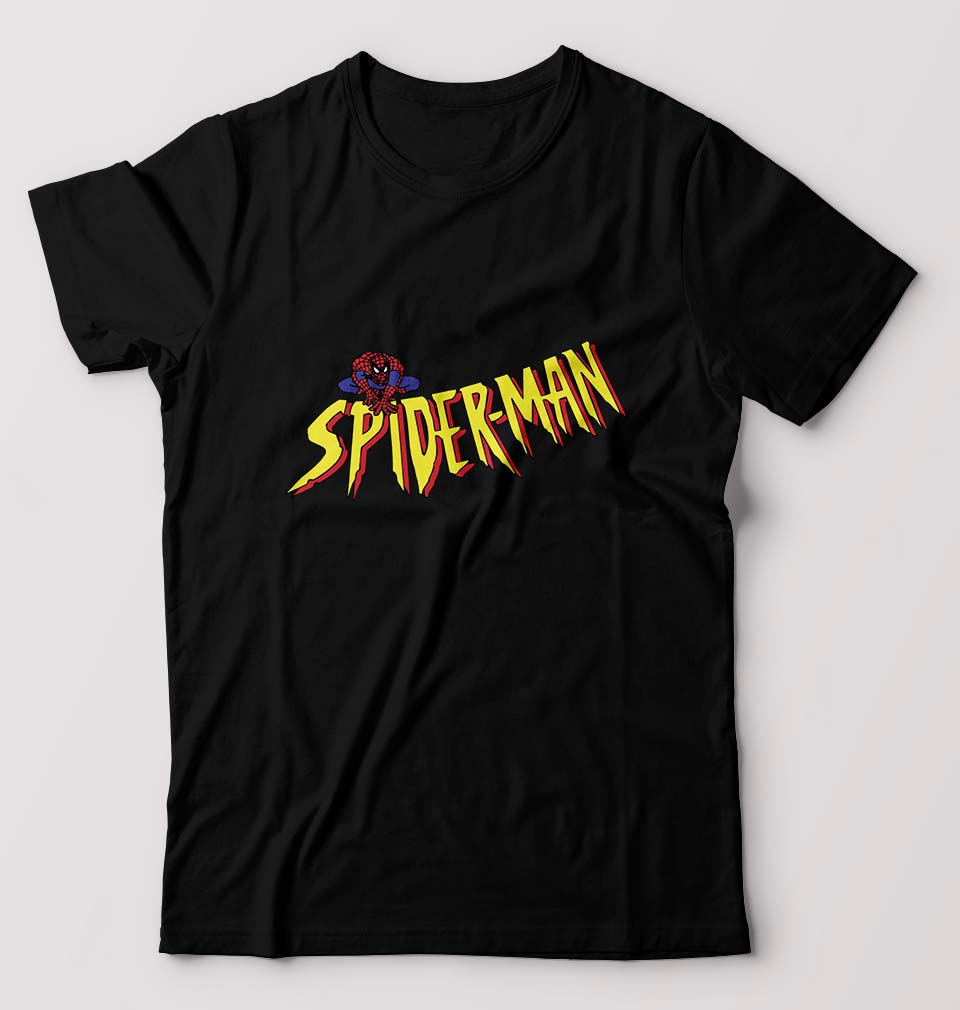 Spiderman Superhero T-Shirt for Men-Black-Ektarfa.online