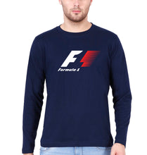 Load image into Gallery viewer, Formula1 (F1) Full Sleeves T-Shirt for Men-Navy Blue-Ektarfa.online
