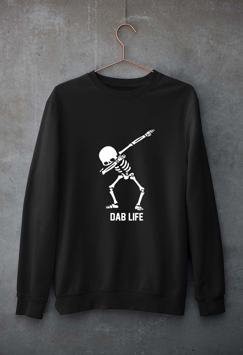 Dab Life Unisex Sweatshirt for Men/Women-Black-Ektarfa.online