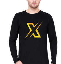 Load image into Gallery viewer, Battlegrounds Mobile India (BGMI) Xspark Esport Full Sleeves T-Shirt for Men-Black-Ektarfa.online

