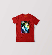 Load image into Gallery viewer, Janis Joplin Kids T-Shirt for Boy/Girl-Red-Ektarfa.online
