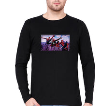 Load image into Gallery viewer, Spiderman Superhero Full Sleeves T-Shirt for Men-Black-Ektarfa.online

