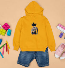 Load image into Gallery viewer, Goku Kids Hoodie for Boy/Girl-Mustard Yellow-Ektarfa.online
