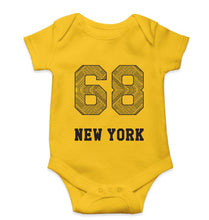 Load image into Gallery viewer, New York Kids Romper For Baby Boy/Girl-0-5 Months(18 Inches)-Yellow-Ektarfa.online
