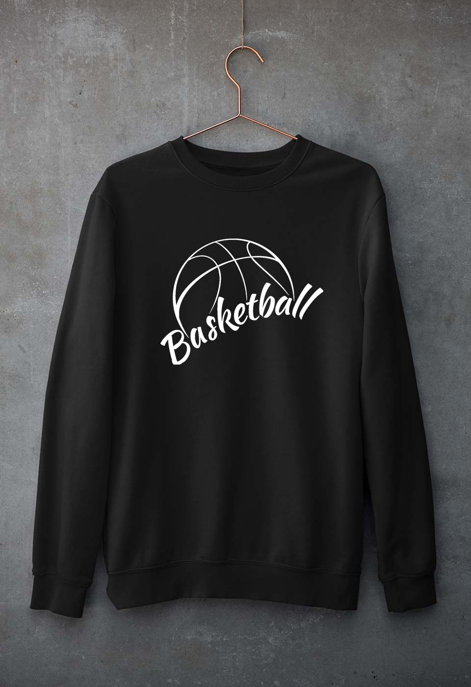 NBA Basketball Unisex Sweatshirt for Men/Women-Black-Ektarfa.online