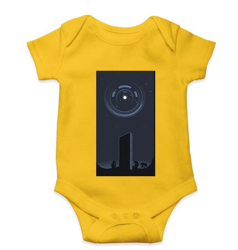 2001 A Space Odyssey Kids Romper For Baby Boy/Girl-Yellow-Ektarfa.online