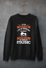 Load image into Gallery viewer, Music Unisex Sweatshirt for Men/Women-Black-Ektarfa.online
