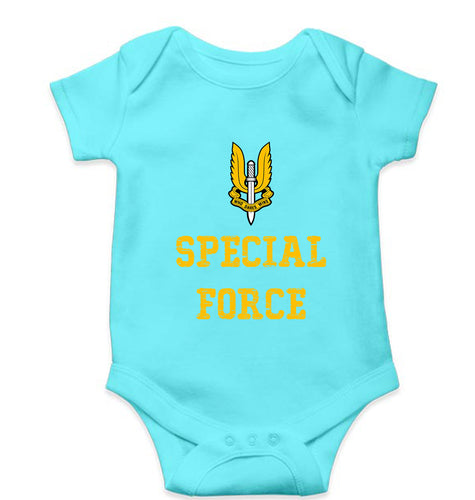 Special Force Kids Romper For Baby Boy/Girl-Sky Blue-Ektarfa.online