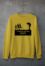 Load image into Gallery viewer, Rum Funny Unisex Sweatshirt for Men/Women-S(40 Inches)-Mustard Yellow-Ektarfa.online
