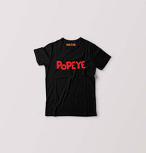 Load image into Gallery viewer, Popeye Kids T-Shirt for Boy/Girl-0-1 Year(20 Inches)-Black-Ektarfa.online
