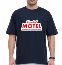 Load image into Gallery viewer, schitts creek Oversized T-Shirt for Men-Navy Blue-Ektarfa.online
