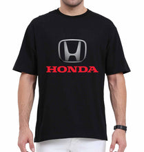 Load image into Gallery viewer, Honda Oversized T-Shirt for Men-Black-Ektarfa.online
