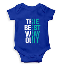 Load image into Gallery viewer, The Best Way Kids Romper For Baby Boy/Girl-0-5 Months(18 Inches)-Royal Blue-Ektarfa.online
