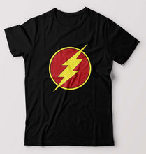 Load image into Gallery viewer, Flash Superhero T-Shirt for Men-Black-Ektarfa.online
