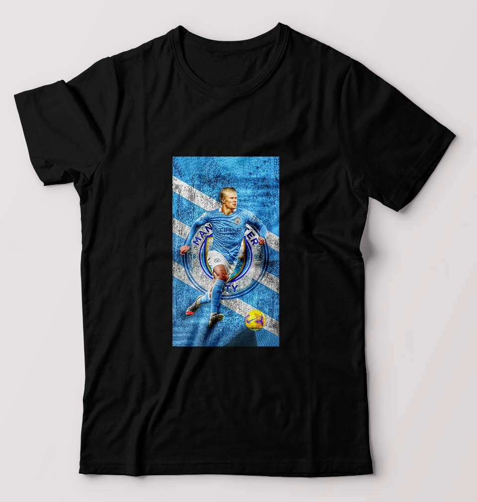 Erling Haaland T-Shirt for Men-Black-Ektarfa.online