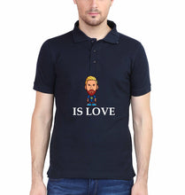 Load image into Gallery viewer, Messi Polo T-Shirt for Men-S(38 Inches)-Navy Blue-Ektarfa.co.in
