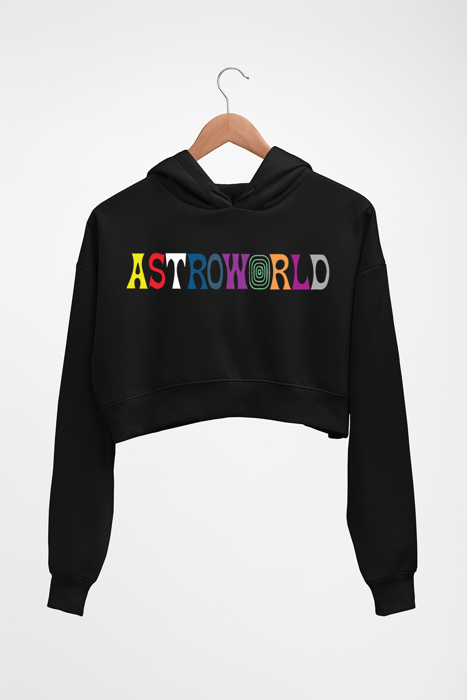 Astroworld Travis Scott Crop HOODIE FOR WOMEN