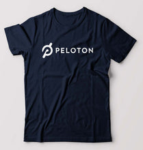 Load image into Gallery viewer, Peloton T-Shirt for Men-S(38 Inches)-Navy Blue-Ektarfa.online
