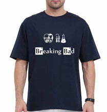 Load image into Gallery viewer, Breaking Bad Oversized T-Shirt for Men-Navy Blue-Ektarfa.online
