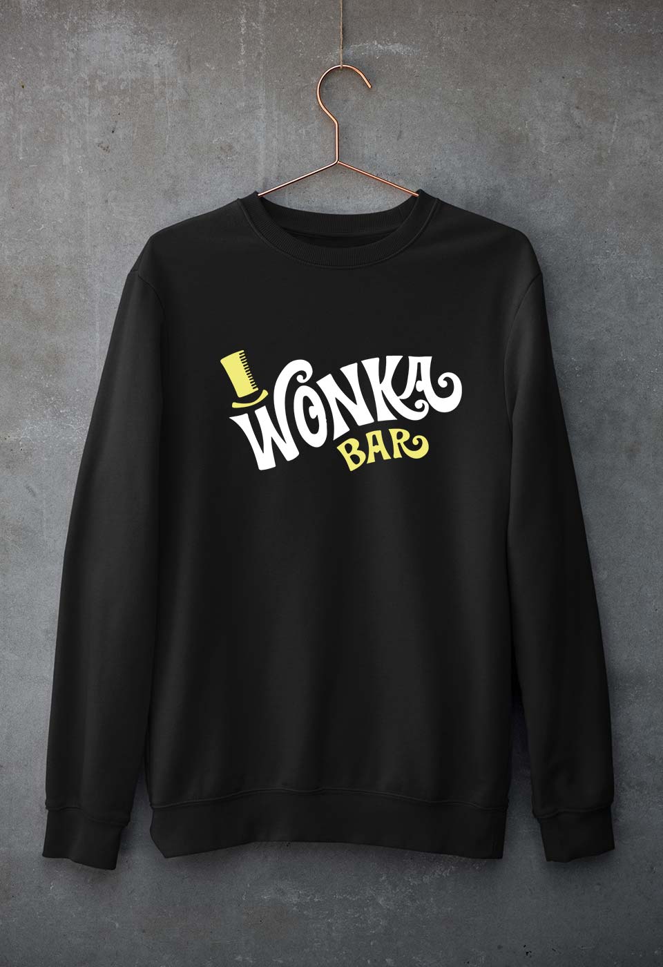 Wonka Bar Unisex Sweatshirt for Men/Women-Black-Ektarfa.online
