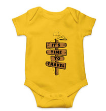 Load image into Gallery viewer, Travel Kids Romper For Baby Boy/Girl-0-5 Months(18 Inches)-Yellow-Ektarfa.online
