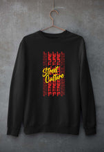 Load image into Gallery viewer, Street Culture Unisex Sweatshirt for Men/Women-S(40 Inches)-Black-Ektarfa.online
