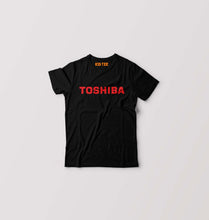 Load image into Gallery viewer, Toshiba Kids T-Shirt for Boy/Girl-0-1 Year(20 Inches)-Black-Ektarfa.online
