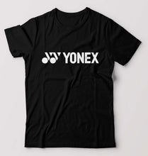 Load image into Gallery viewer, Yonex T-Shirt for Men-S(38 Inches)-Black-Ektarfa.online
