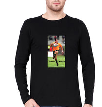 Load image into Gallery viewer, David Campese Full Sleeves T-Shirt for Men-S(38 Inches)-Black-Ektarfa.online
