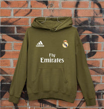 Load image into Gallery viewer, Real Madrid Unisex Hoodie for Men/Women-S(40 Inches)-Olive Green-Ektarfa.online
