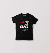 Load image into Gallery viewer, Daniel Ricciardo Kids T-Shirt for Boy/Girl-Black-Ektarfa.online
