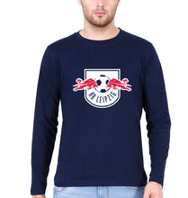 Load image into Gallery viewer, RB-Leipzig Full Sleeves T-Shirt for Men-Navy Blue-Ektarfa.online
