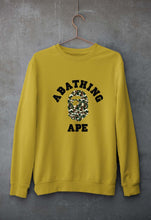 Load image into Gallery viewer, A Bathing Ape Unisex Sweatshirt for Men/Women-S(40 Inches)-Mustard Yellow-Ektarfa.online
