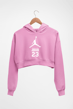 Load image into Gallery viewer, Michael Jordan Crop HOODIE FOR WOMEN-Light Baby Pink-Ektarfa.online
