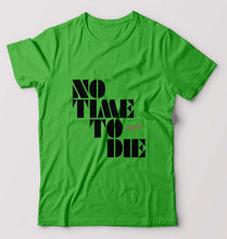 Load image into Gallery viewer, No Time To Die James Bond 007 T-Shirt for Men-flag green-Ektarfa.online

