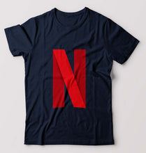 Load image into Gallery viewer, Netflix T-Shirt for Men-Navy Blue-Ektarfa.online
