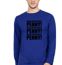 Load image into Gallery viewer, the big bang theory Penny Full Sleeves T-Shirt for Men-Royal Blue-Ektarfa.online
