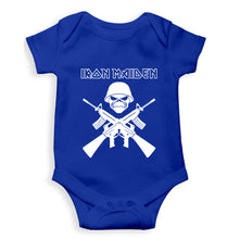 Load image into Gallery viewer, Iron Maiden Kids Romper For Baby Boy/Girl-0-5 Months(18 Inches)-Royal Blue-Ektarfa.online
