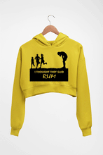 Load image into Gallery viewer, Rum Funny Crop HOODIE FOR WOMEN
