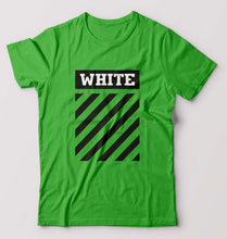 Load image into Gallery viewer, off white T-Shirt for Men-flag green-Ektarfa.online
