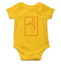 Load image into Gallery viewer, Shree Krishna Kids Romper For Baby Boy/Girl-0-5 Months(18 Inches)-Yellow-Ektarfa.online
