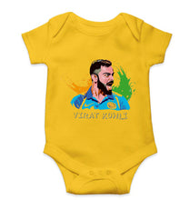 Load image into Gallery viewer, Virat Kohli Kids Romper For Baby Boy/Girl-Yellow-Ektarfa.online
