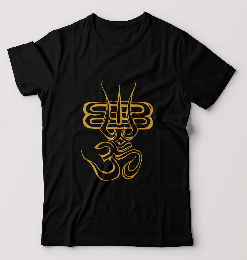 Mahakal Mahadev Bholenath Shiva Shivji T-Shirt for Men-Black-Ektarfa.online