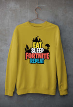 Load image into Gallery viewer, Fortnite Unisex Sweatshirt for Men/Women-S(40 Inches)-Mustard Yellow-Ektarfa.online
