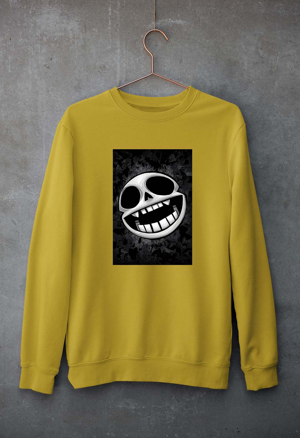 Gorillaz Unisex Sweatshirt for Men/Women-Mustard Yellow-Ektarfa.online