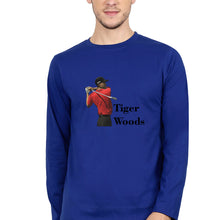 Load image into Gallery viewer, Tiger Woods Full Sleeves T-Shirt for Men-Royal Blue-Ektarfa.online
